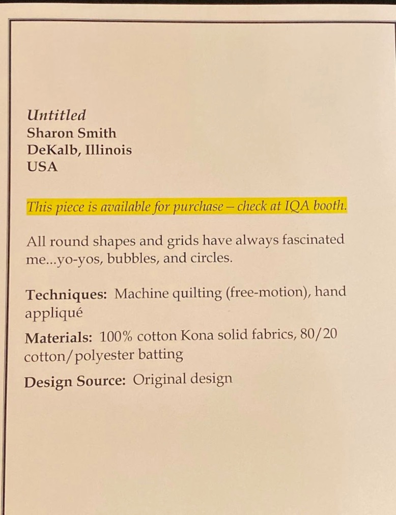 "Untitled" by Sharon Smith - Sign